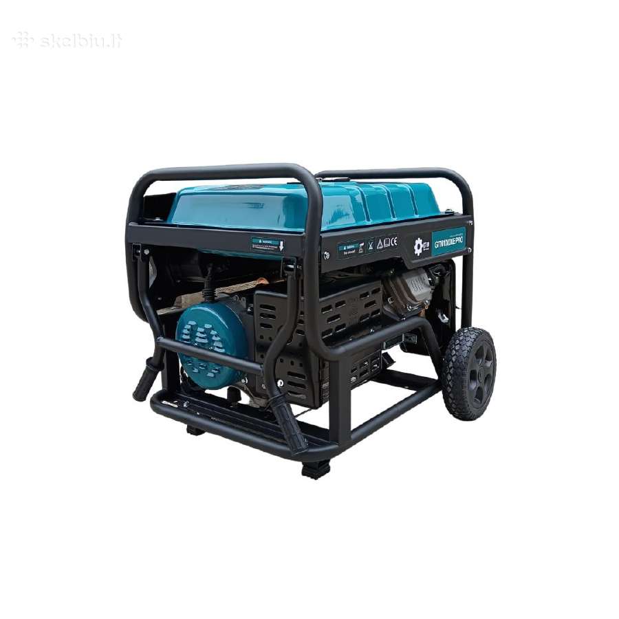 Benzininis generatorius Gtm 9,5kw Vienfazis German - nuotraukos Nr. 7