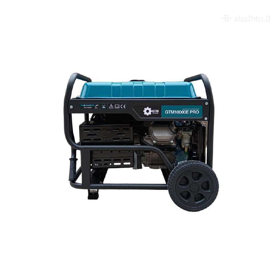 Benzininis generatorius Gtm 9,5kw Vienfazis German - nuotraukos Nr. 8