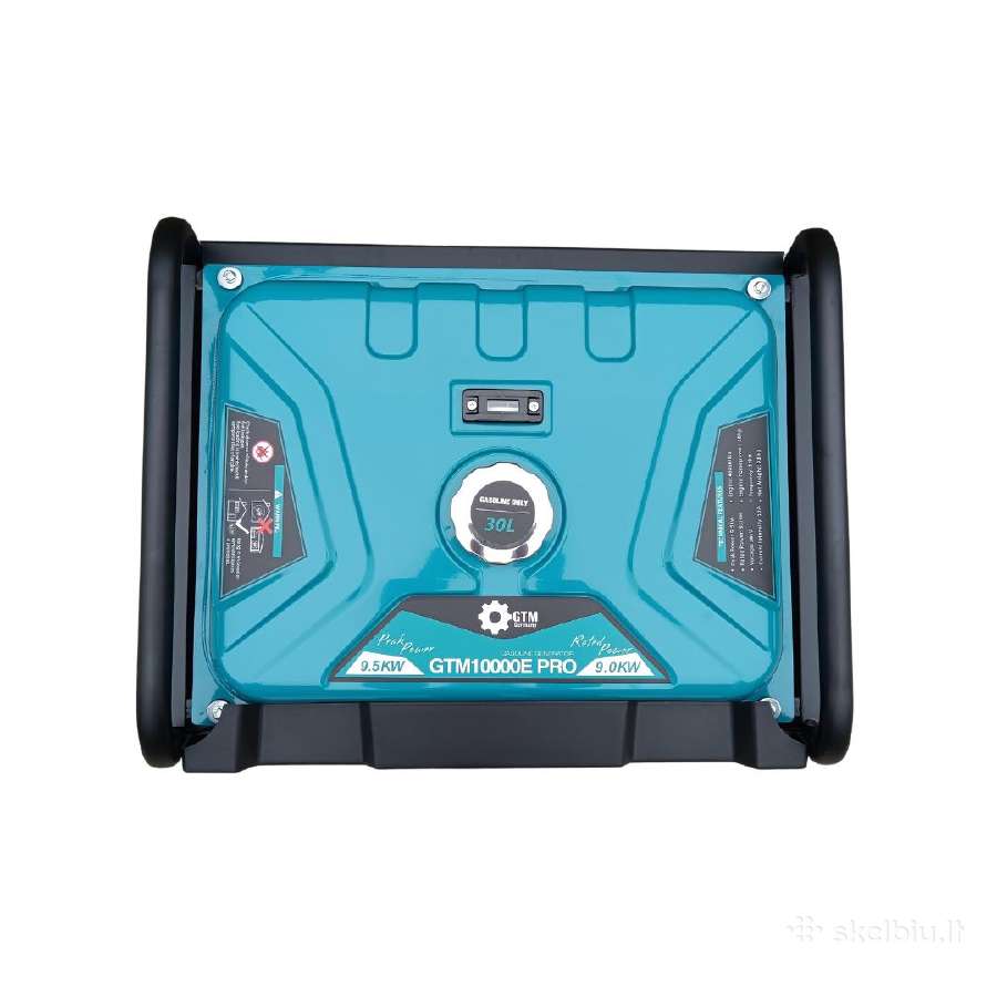Benzininis generatorius Gtm 9,5kw Vienfazis German - nuotraukos Nr. 9