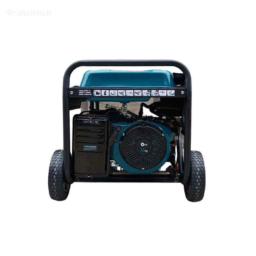 Benzininis generatorius Gtm 9,5kw Vienfazis German - nuotraukos Nr. 11