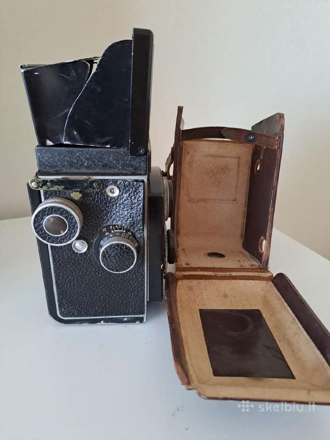 Juostinis fotoaparatas Rollei Rolleicord su Zeiss - nuotraukos Nr. 6