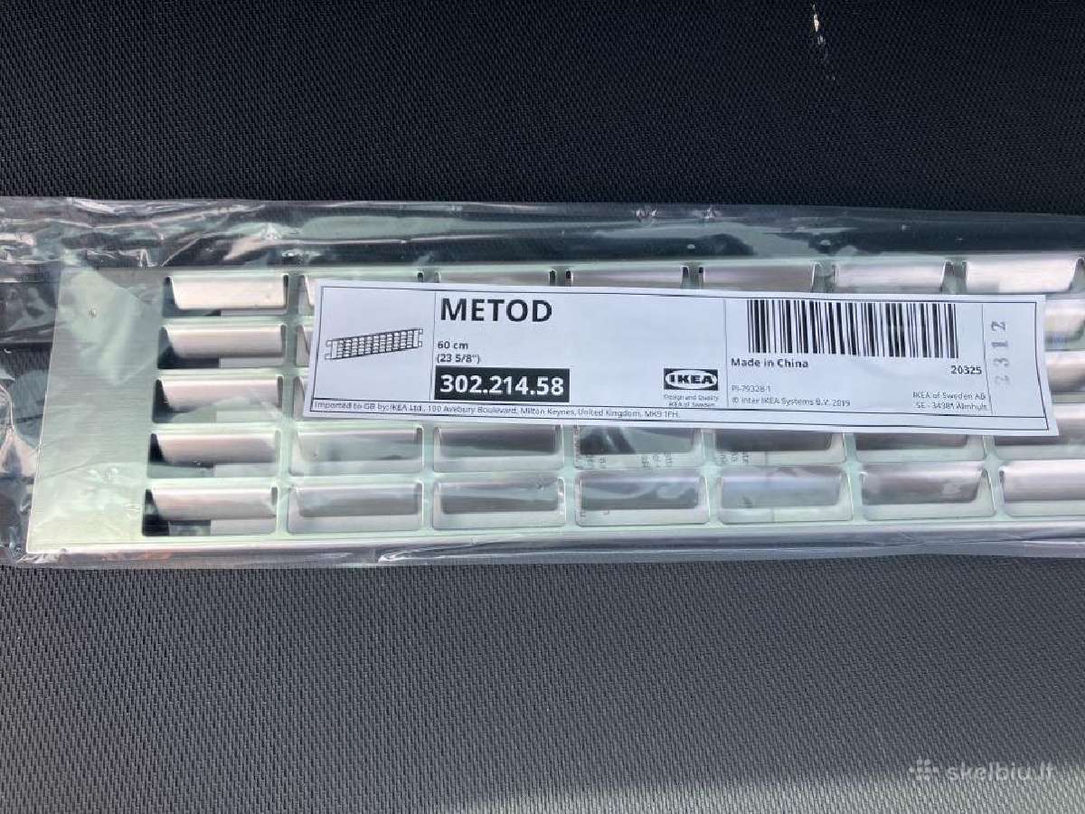 Cokolinės grotelės į baldus Ikea 302.215.58 - nuotraukos Nr. 3
