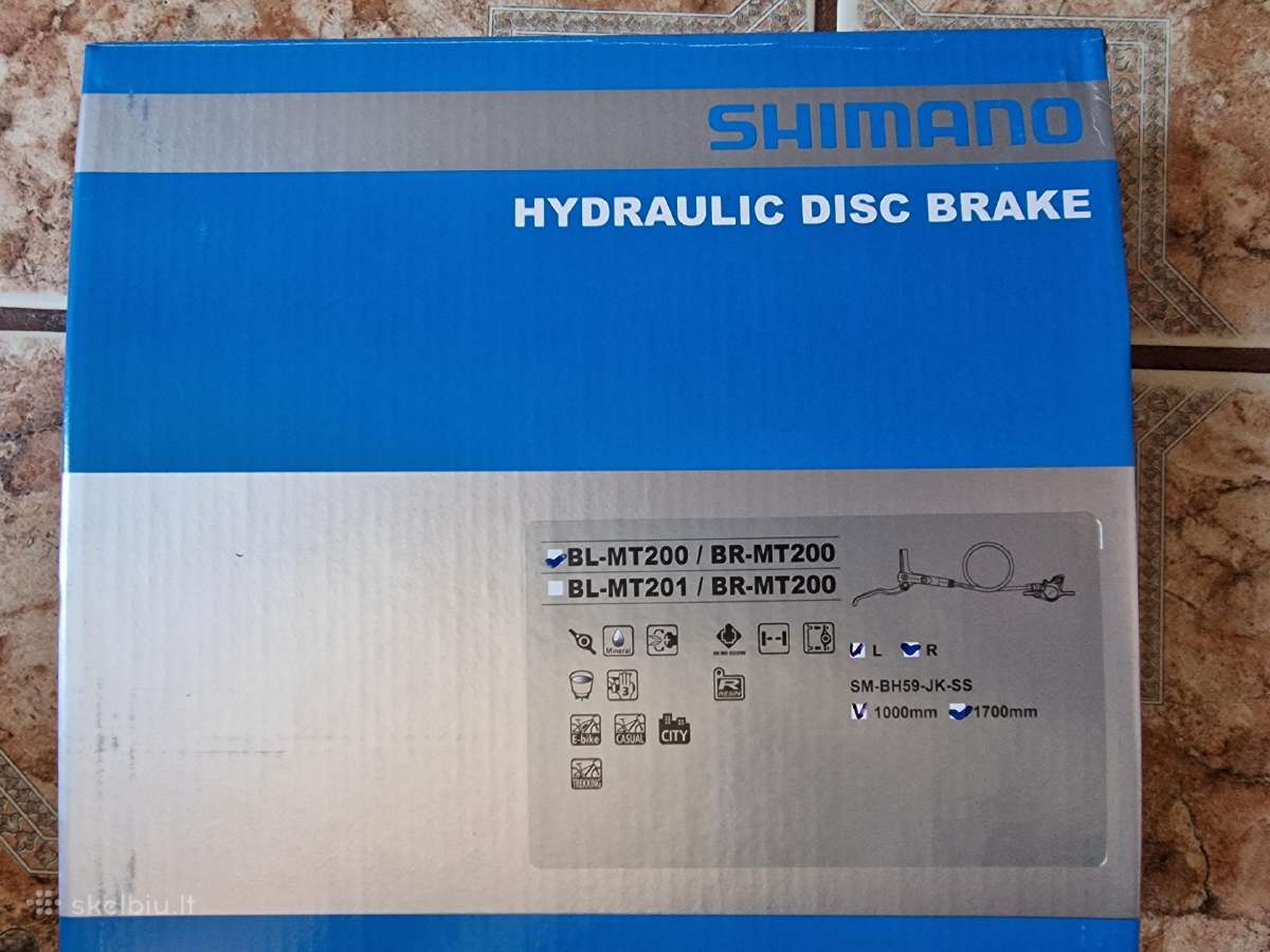 Shimano Bl-mt 200 hidraulini stabžiai - nuotraukos Nr. 3