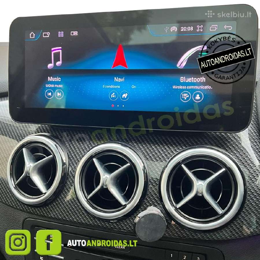 Mercedes 2011-18 B W245 W246 Android multimedia
