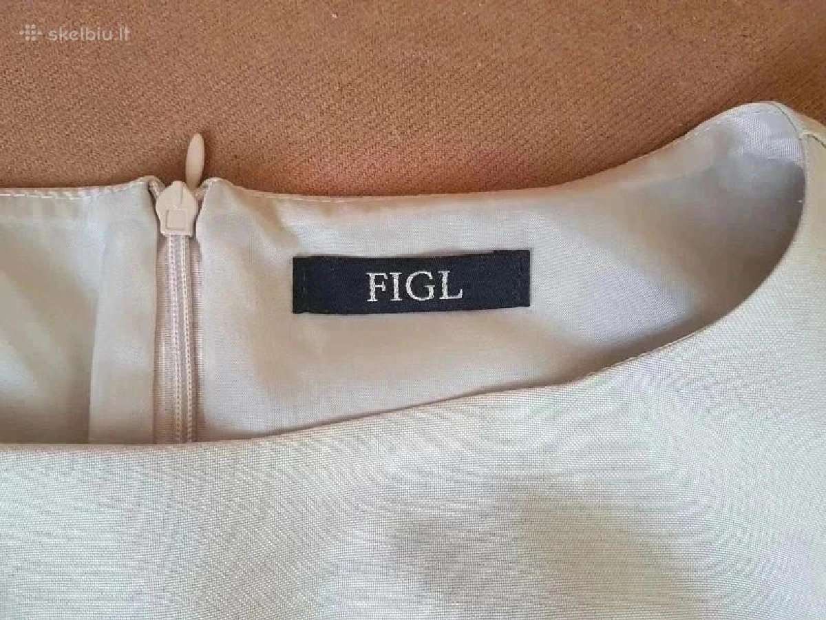 "Figl" Pilkai Smėlinė Suknelė -S - nuotraukos Nr. 4