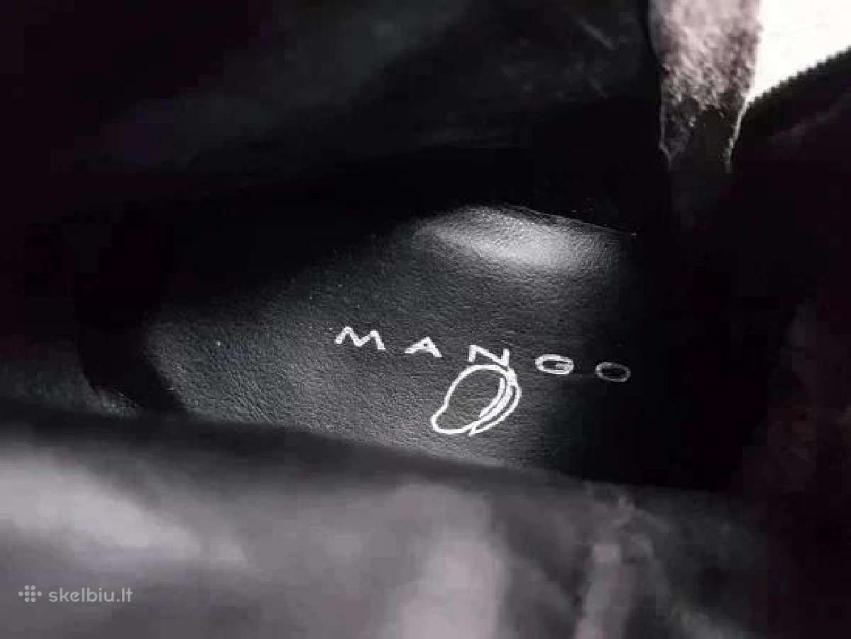 "Mango" Natūralios Odos Braziliški Aulinukai 37d - nuotraukos Nr. 5
