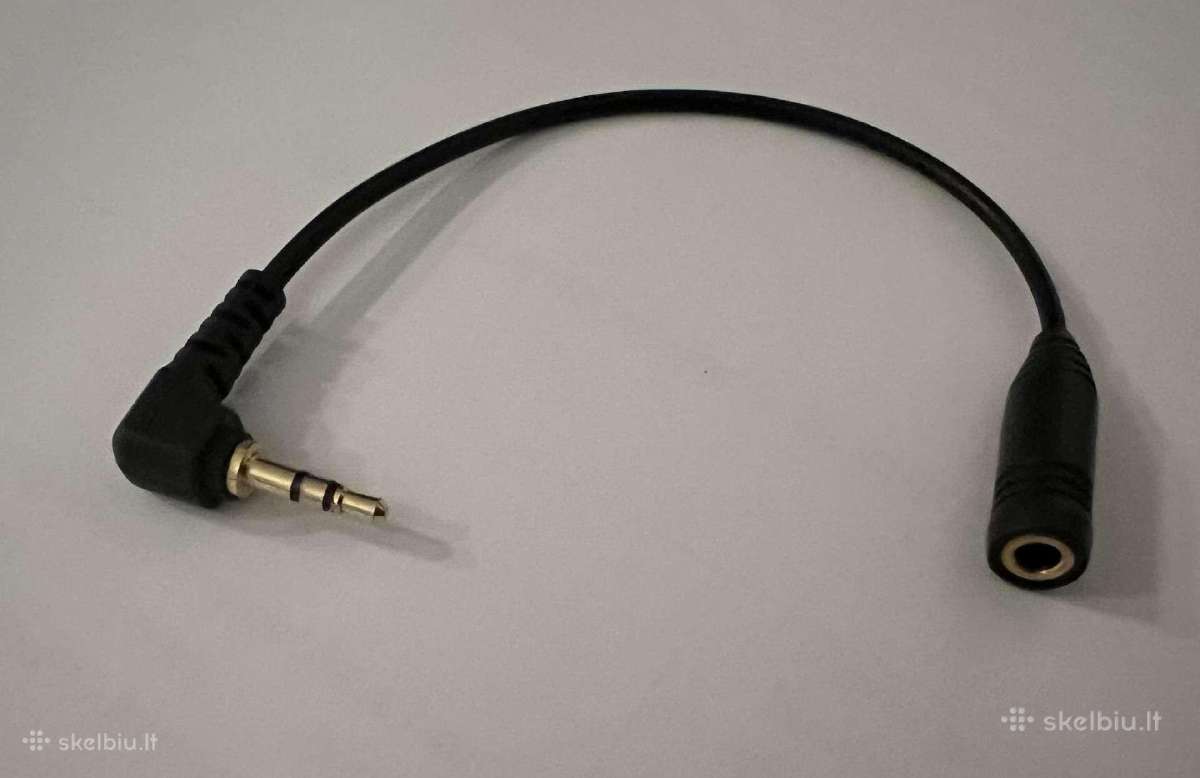 Audio adapteris/jungtis iš Aux 2.5 mm į Aux 3,5 mm