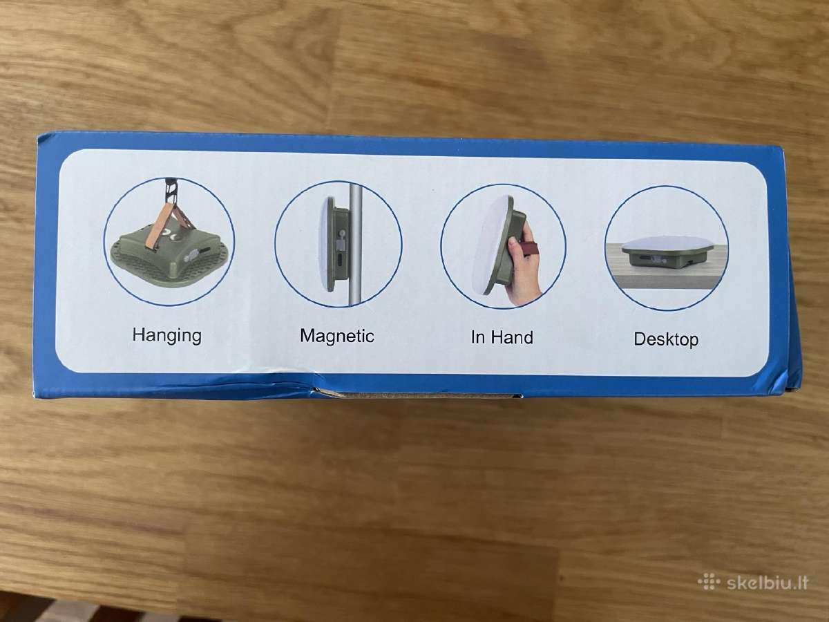 Įkraunamas LED palapinės lempa - nuotraukos Nr. 2
