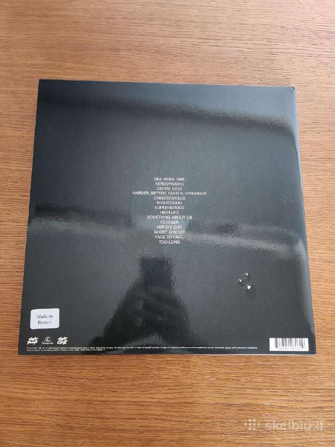 Daft Punk - Discovery Vinilinė plokštelė Eu 2001 - nuotraukos Nr. 2