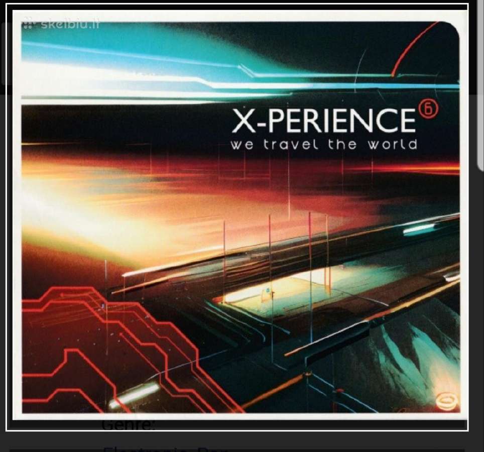 X-perience vinilas (300 kopiju)