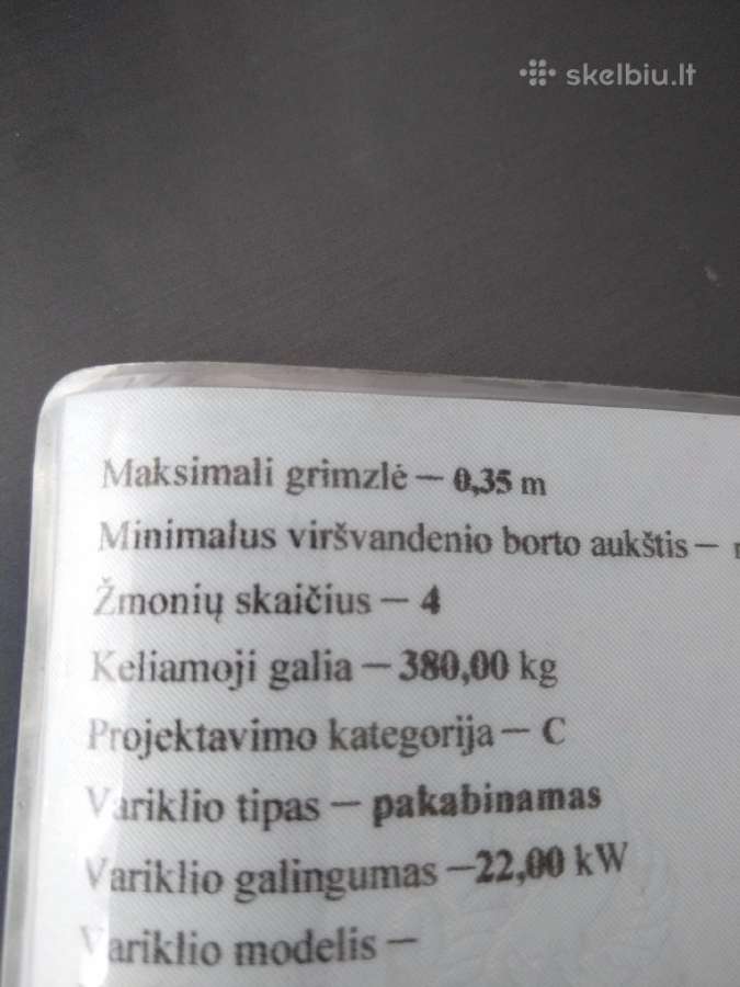 Parduodamas šeimyninis kateriukas - nuotraukos Nr. 11