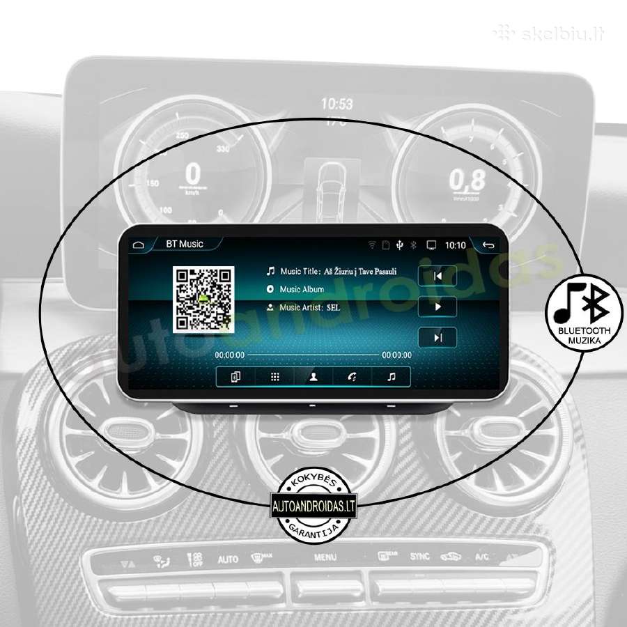 Mercedes C W205 Glc X253 Android multimedia WiFi - nuotraukos Nr. 5