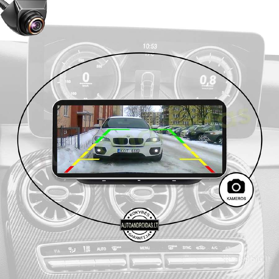 Mercedes C W205 Glc X253 Android multimedia WiFi - nuotraukos Nr. 6