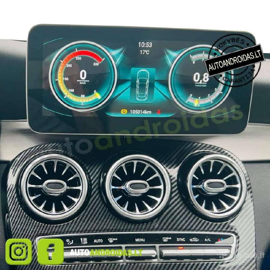 Mercedes C W205 Glc X253 Android multimedia WiFi
