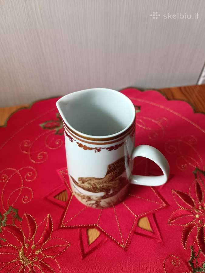Labai seno,vokiško servizo indelis grietinėlei - nuotraukos Nr. 4