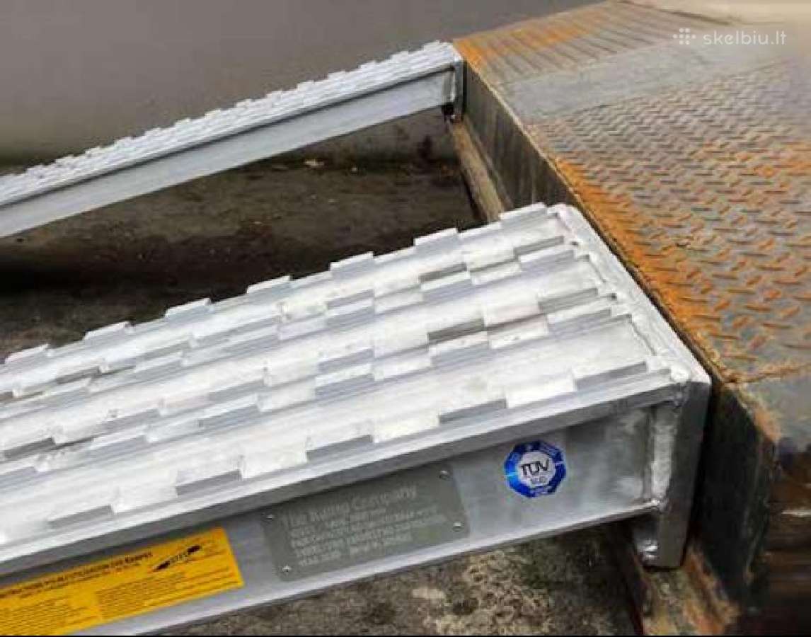 Aliuminė užvažiavimo rampa 2500 mm ilgio - nuotraukos Nr. 6