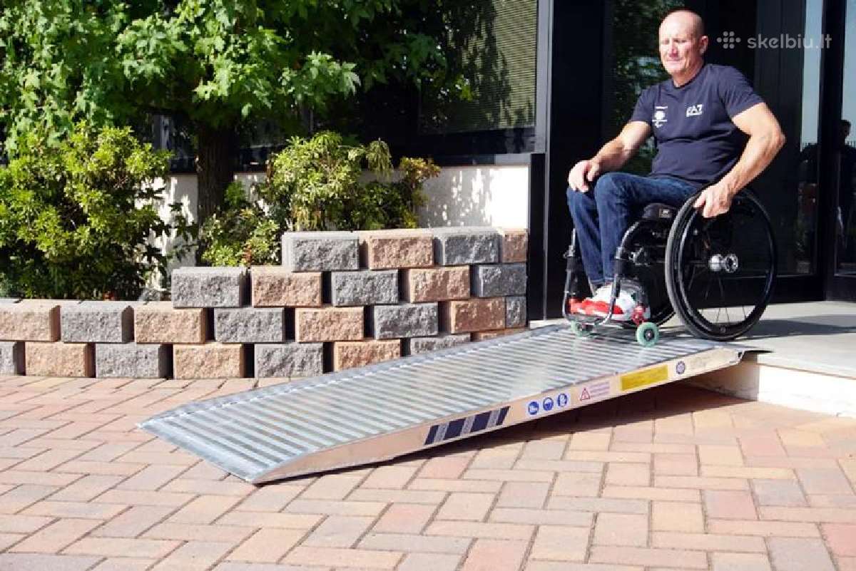 Aliuminė užvažiavimo rampa 2500 mm ilgio - nuotraukos Nr. 11