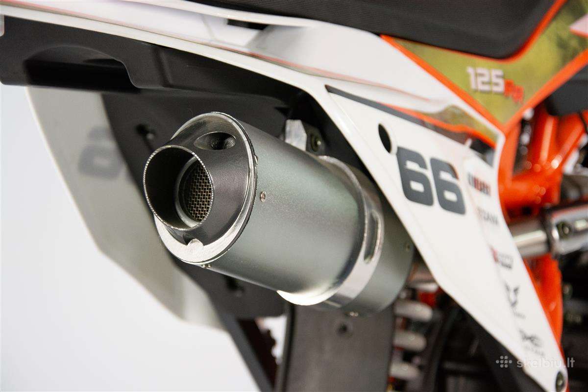 Krosinis motociklas Dt125 17/14 125cc - nuotraukos Nr. 3