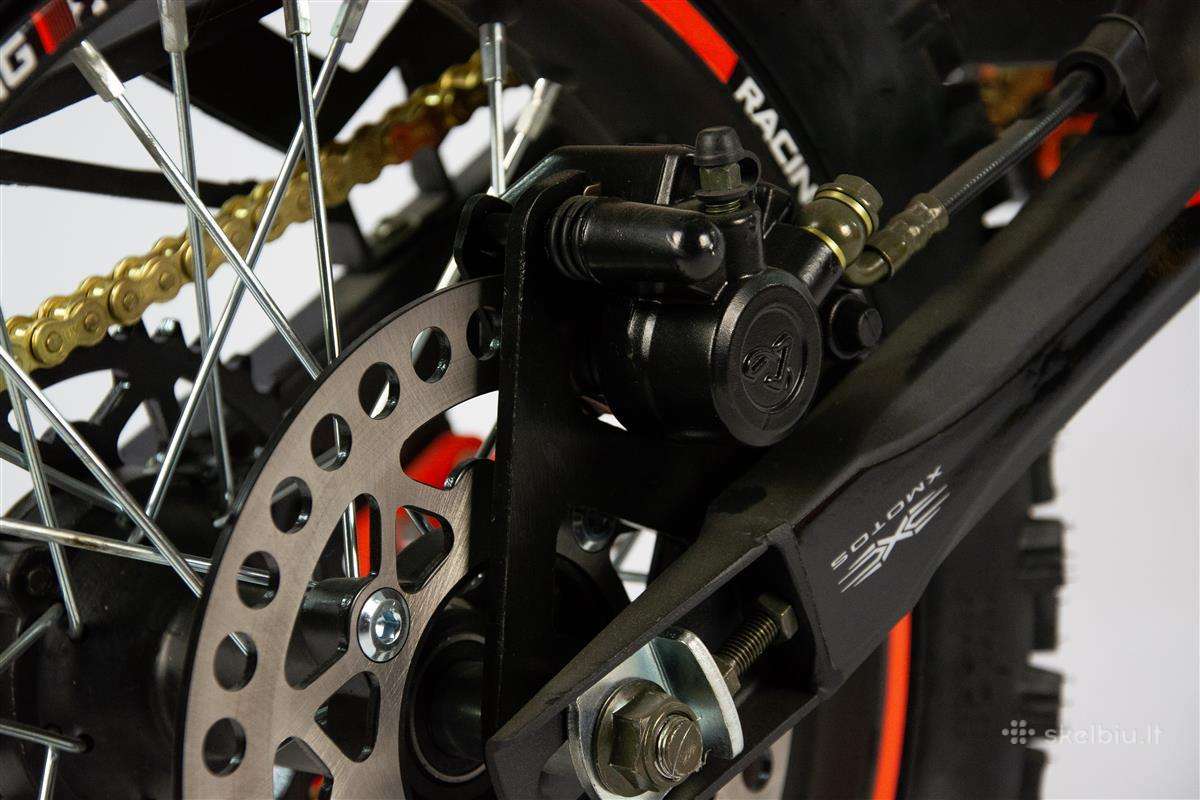 Krosinis motociklas Dt125 17/14 125cc - nuotraukos Nr. 4
