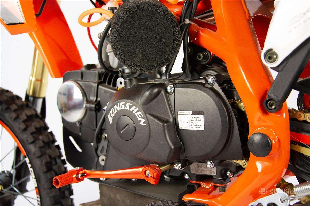 Krosinis motociklas Dt125 17/14 125cc - nuotraukos Nr. 13