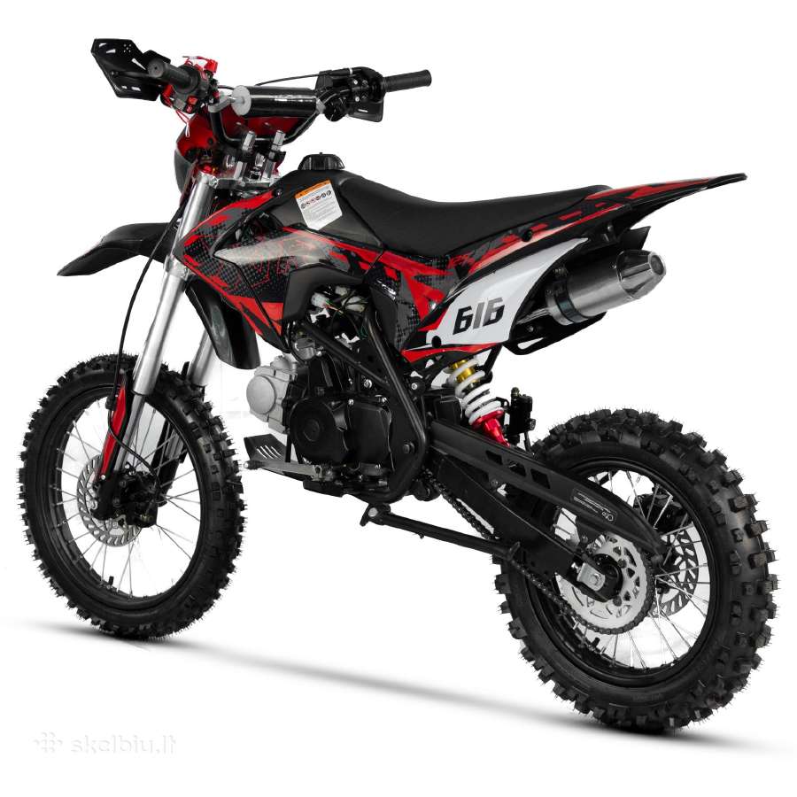 Krosinis motociklas XTR 616 17/14" 125cc - nuotraukos Nr. 11