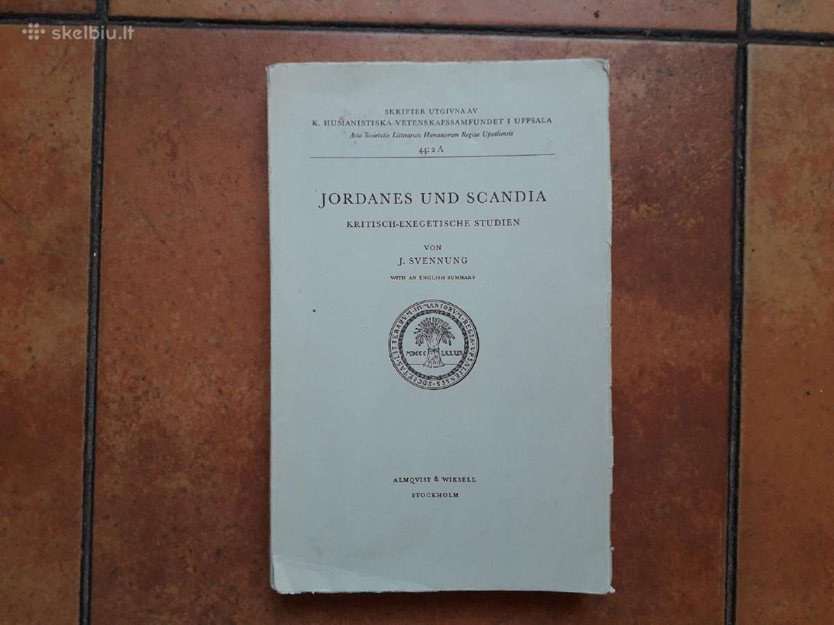 J. Svennung "Jordanes und Scandia"