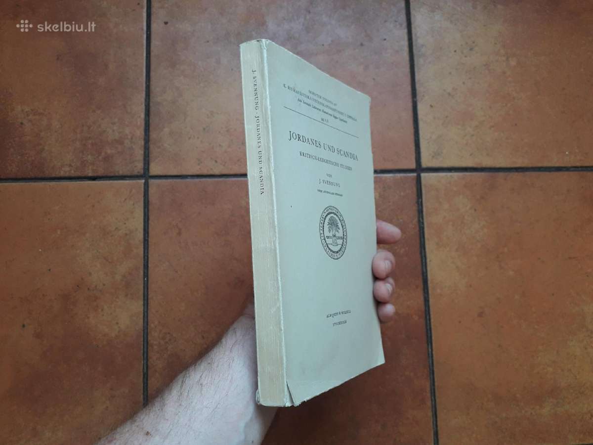 J. Svennung "Jordanes und Scandia" - nuotraukos Nr. 2