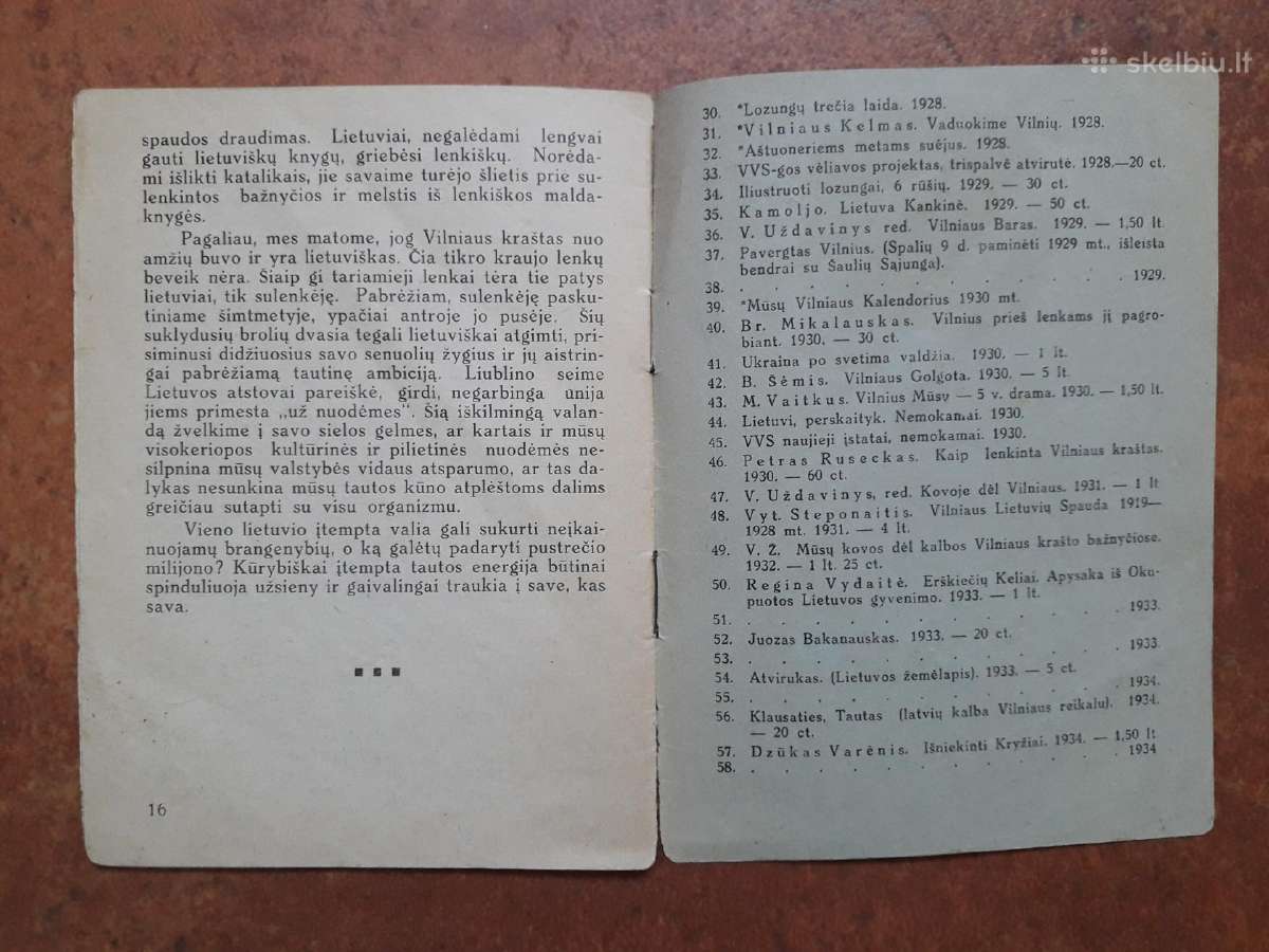Viniaus kraštas nuo amžių lietuviškas 1936 m. - nuotraukos Nr. 4