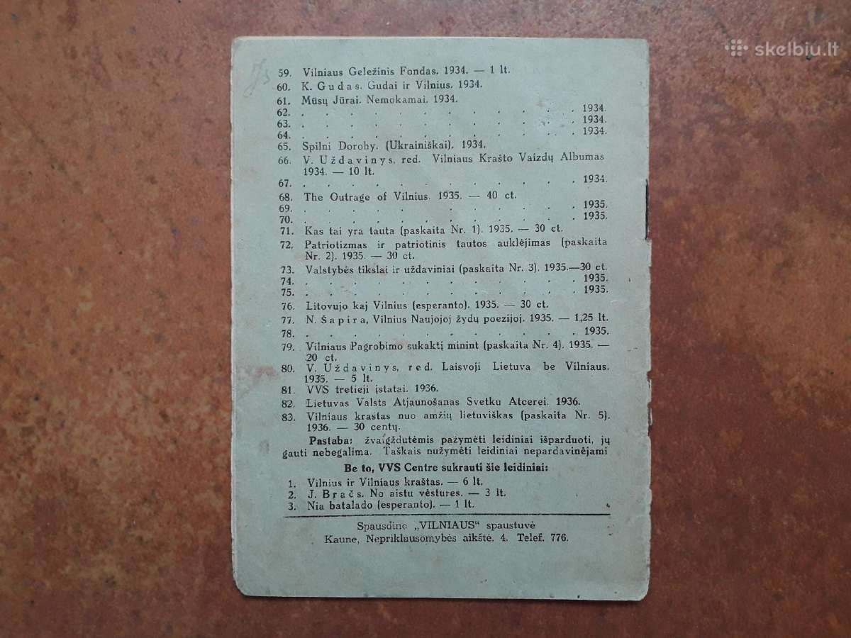 Viniaus kraštas nuo amžių lietuviškas 1936 m. - nuotraukos Nr. 5