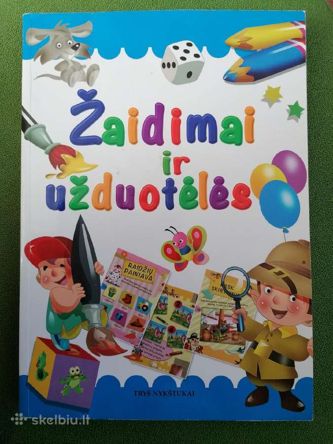 Daug knygų vaikams, žaidimų, burtų,darbelių,origam - nuotraukos Nr. 13