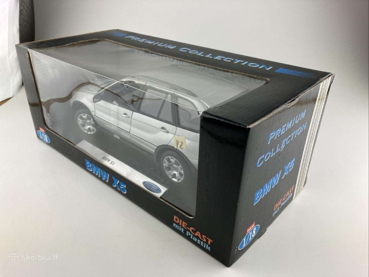 Bmw X5 E53 1:18 modeliukas atsidaro dalys didelis - nuotraukos Nr. 5