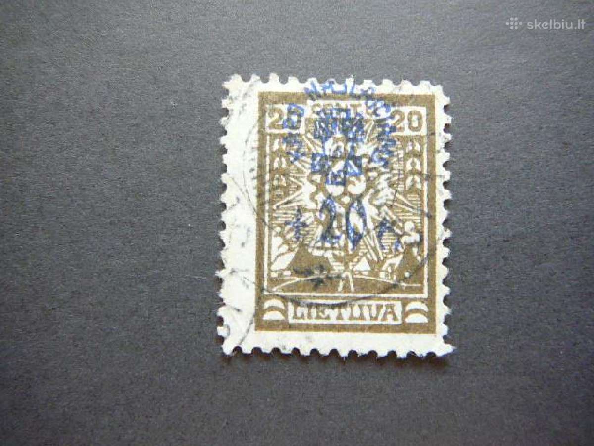 Lietuva 1924 Karo naslaiciai antsp. lit229a