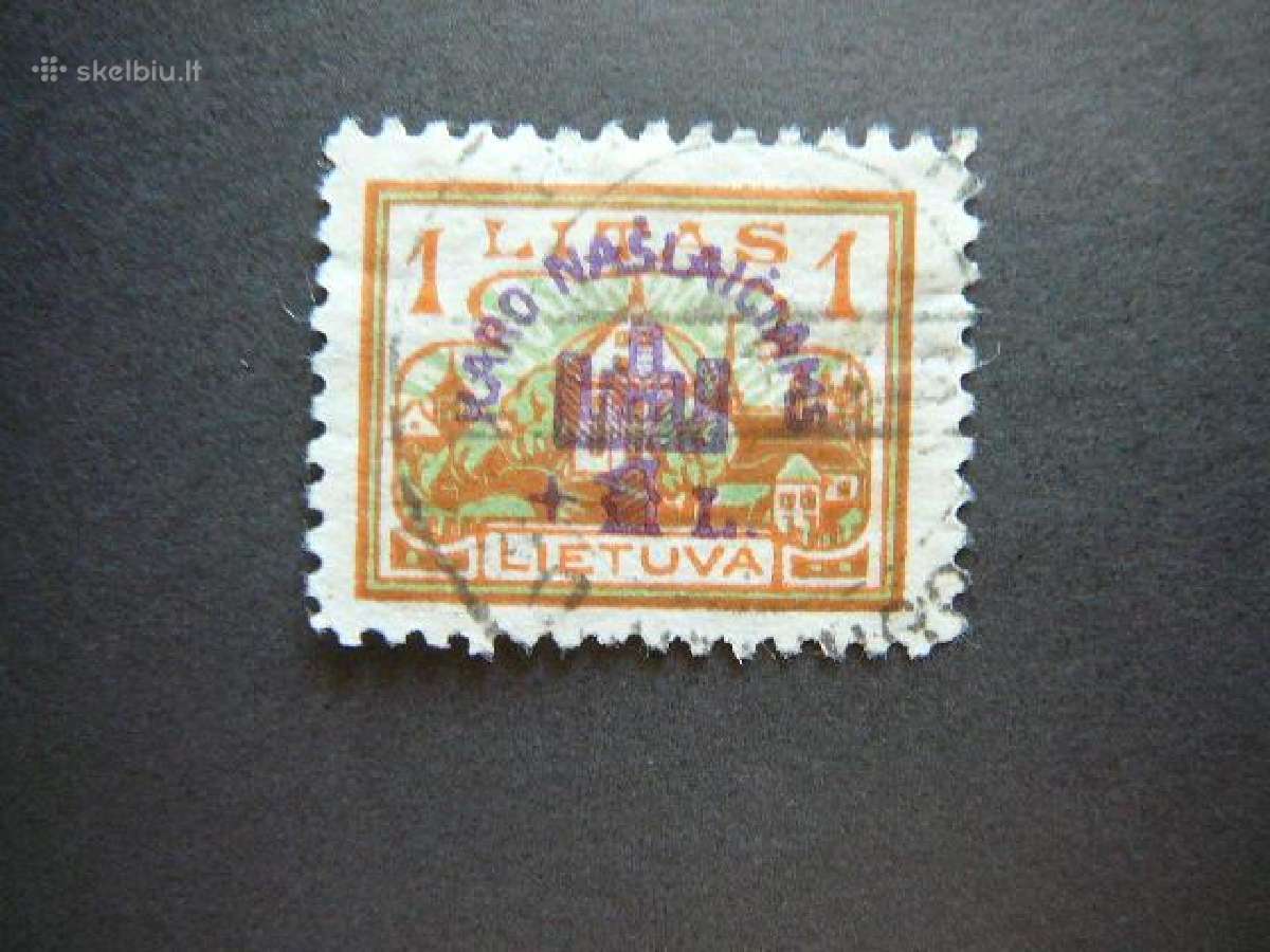 Lietuva 1924 Karo naslaiciai antsp. lit234a