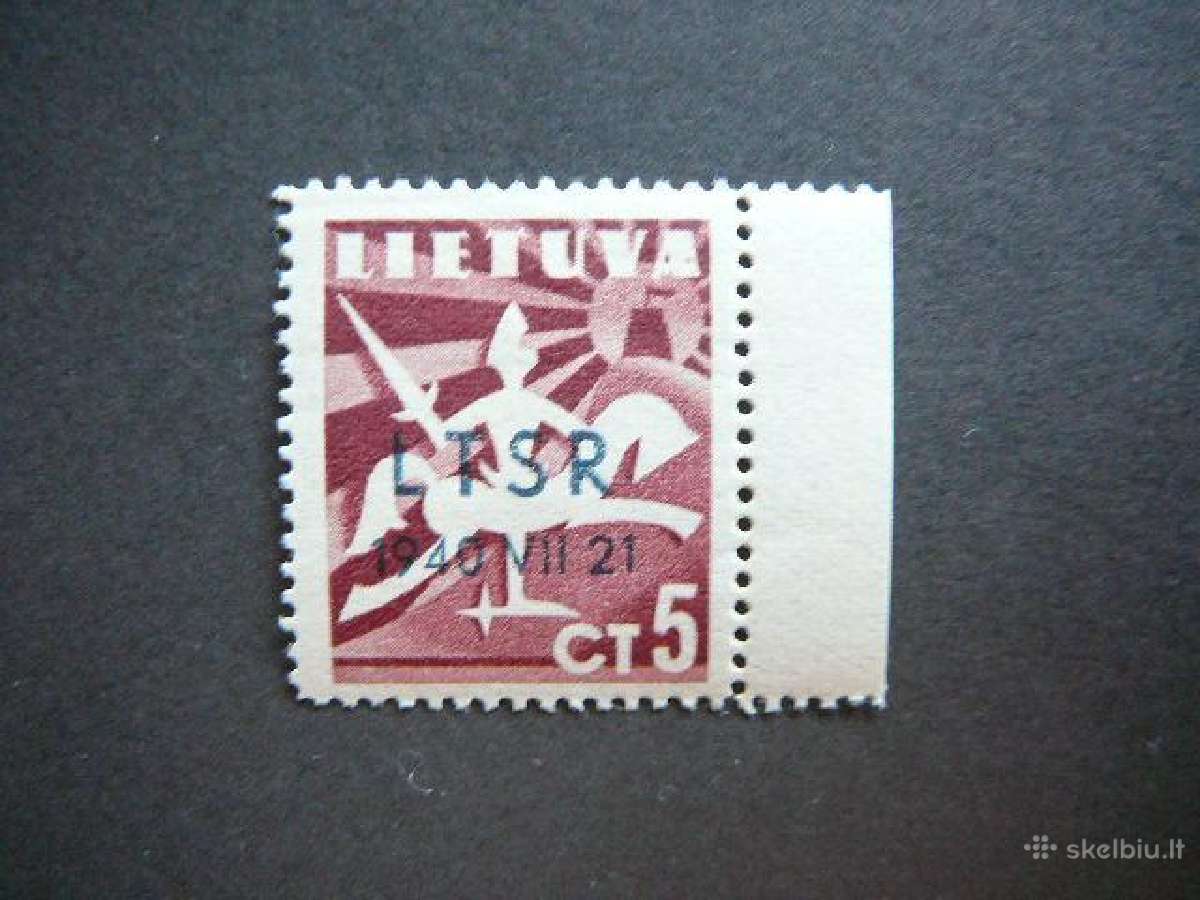 Lietuva 1940 Ltsr - okupacija Mlh lit450sp