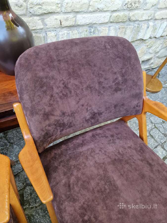 Vintažiniai mid century Nya Flugan foteliai - nuotraukos Nr. 23