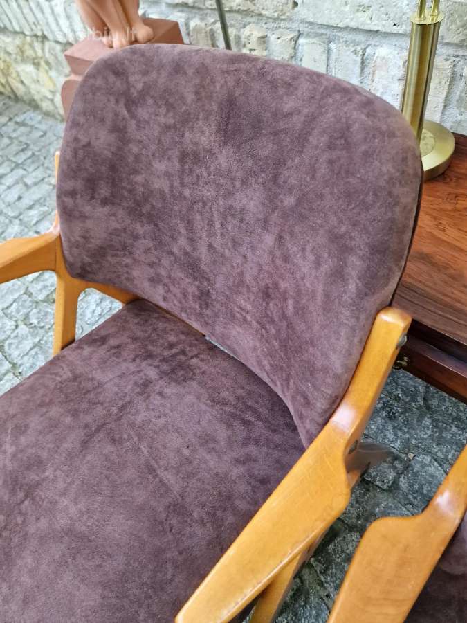 Vintažiniai mid century Nya Flugan foteliai - nuotraukos Nr. 24
