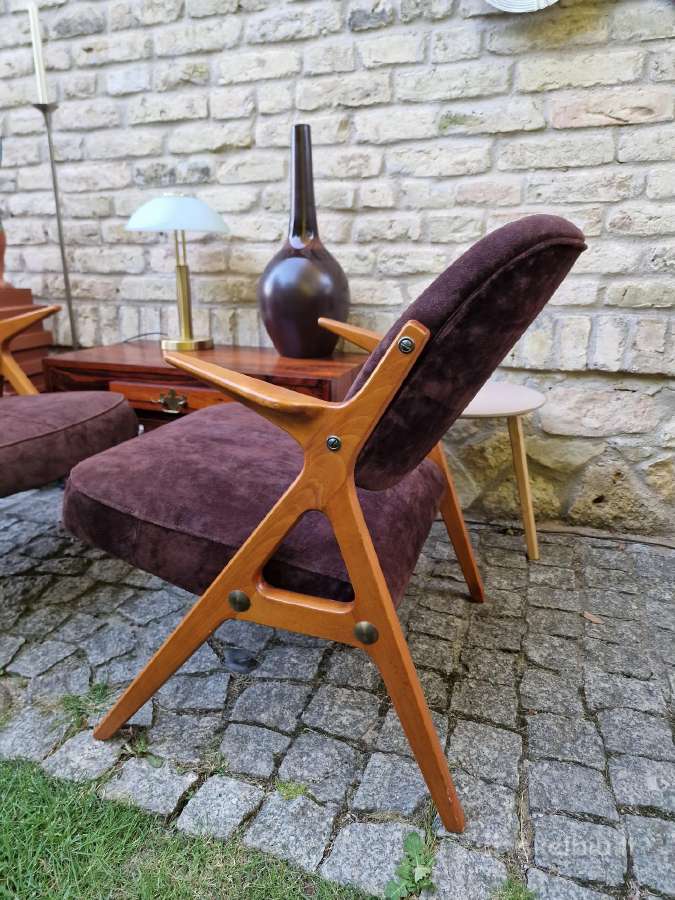 Vintažiniai mid century Nya Flugan foteliai - nuotraukos Nr. 28