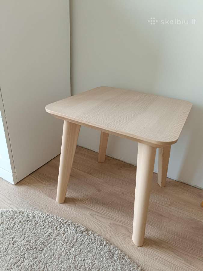 Ikea Lisabo staliukas. Medžio masyvas. - nuotraukos Nr. 4