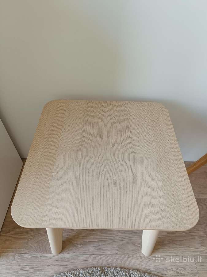 Ikea Lisabo staliukas. Medžio masyvas. - nuotraukos Nr. 3