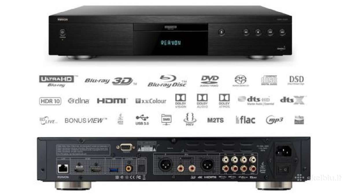 Panasonic Dp-ub820egk Dp-ub824 Blu-ray player - nuotraukos Nr. 3
