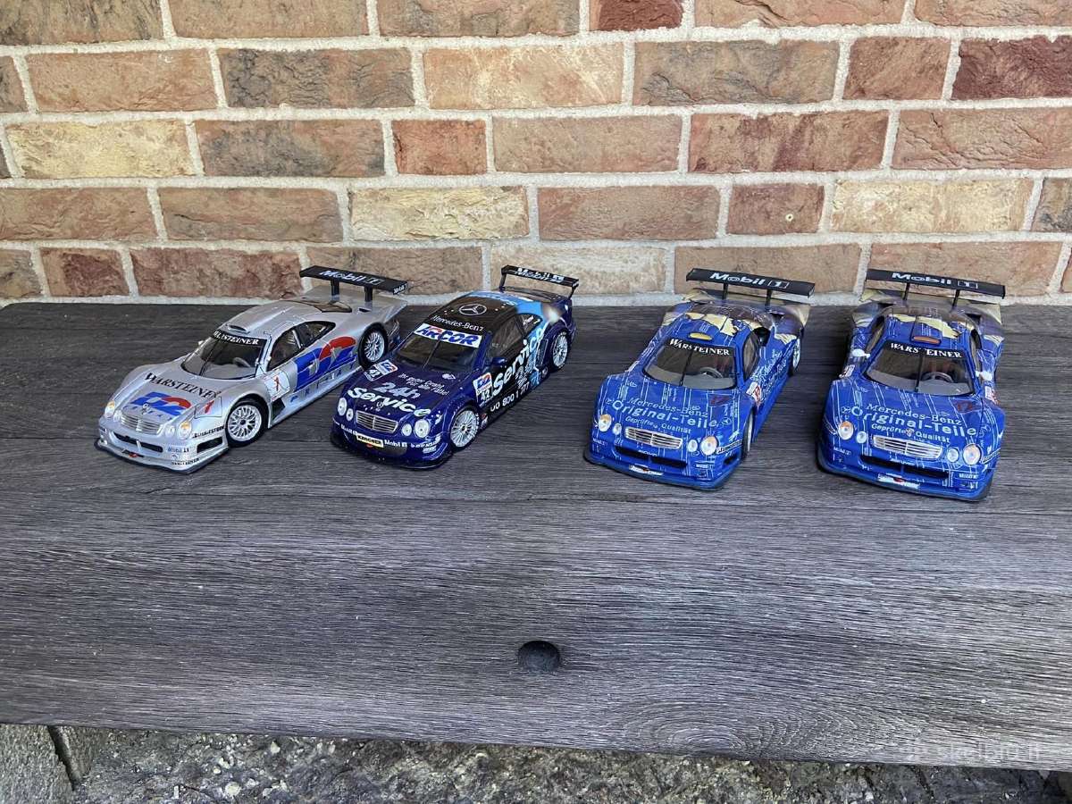 Mercedes benz Clk ir E klases modeliai 1/18