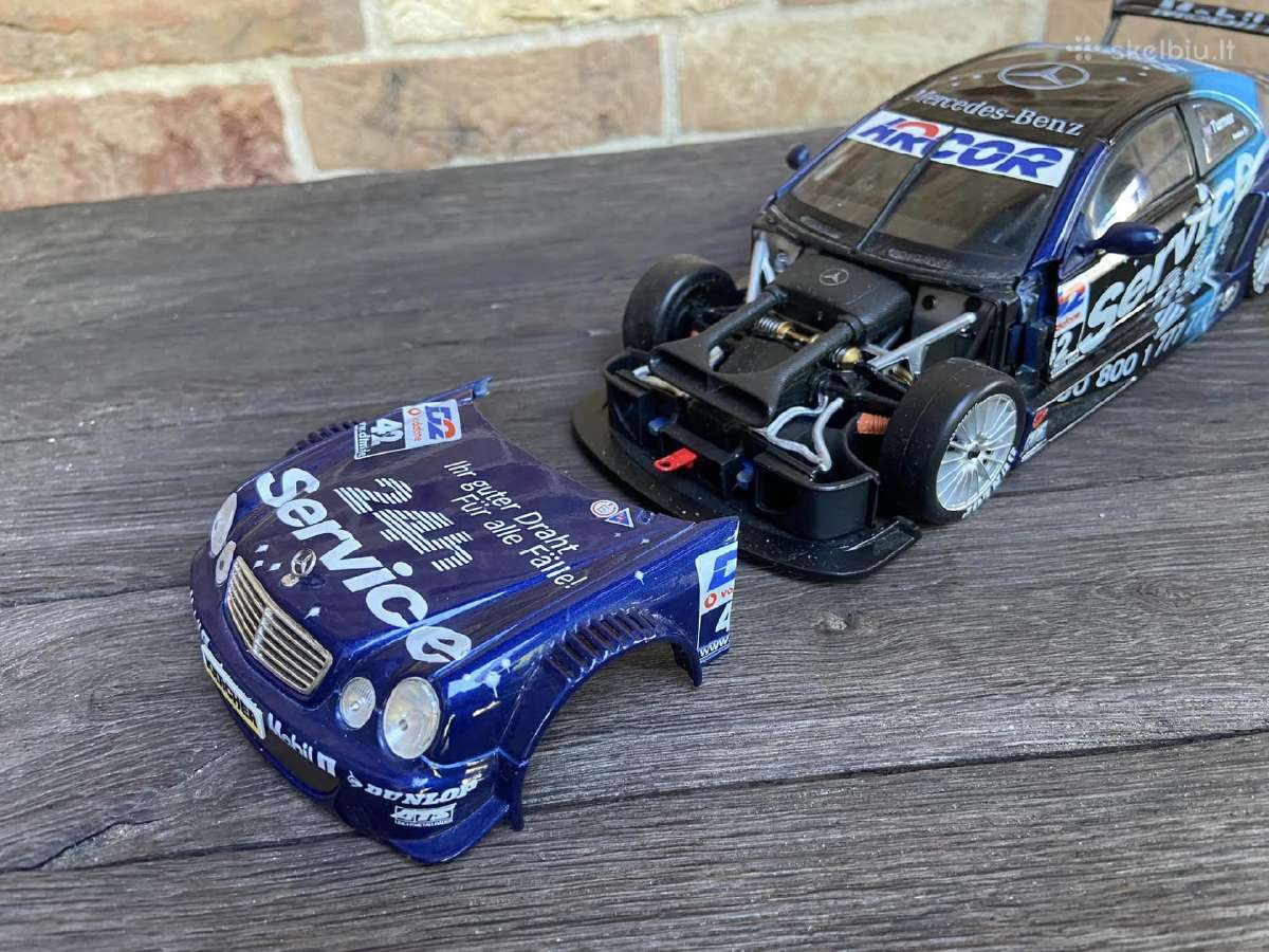 Mercedes benz Clk ir E klases modeliai 1/18 - nuotraukos Nr. 2