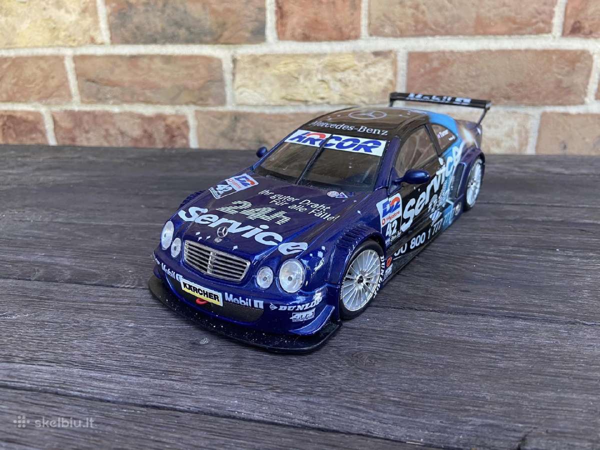 Mercedes benz Clk ir E klases modeliai 1/18 - nuotraukos Nr. 10