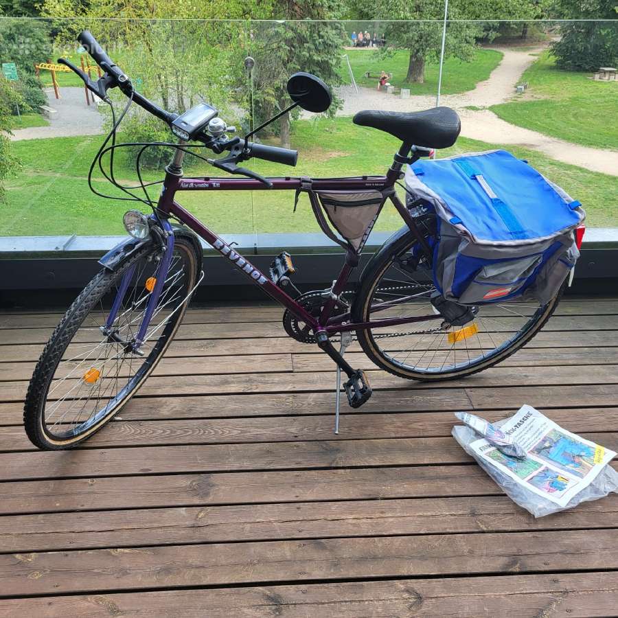 Vintazinis olandiskas miesto dviratis 28 col - nuotraukos Nr. 15