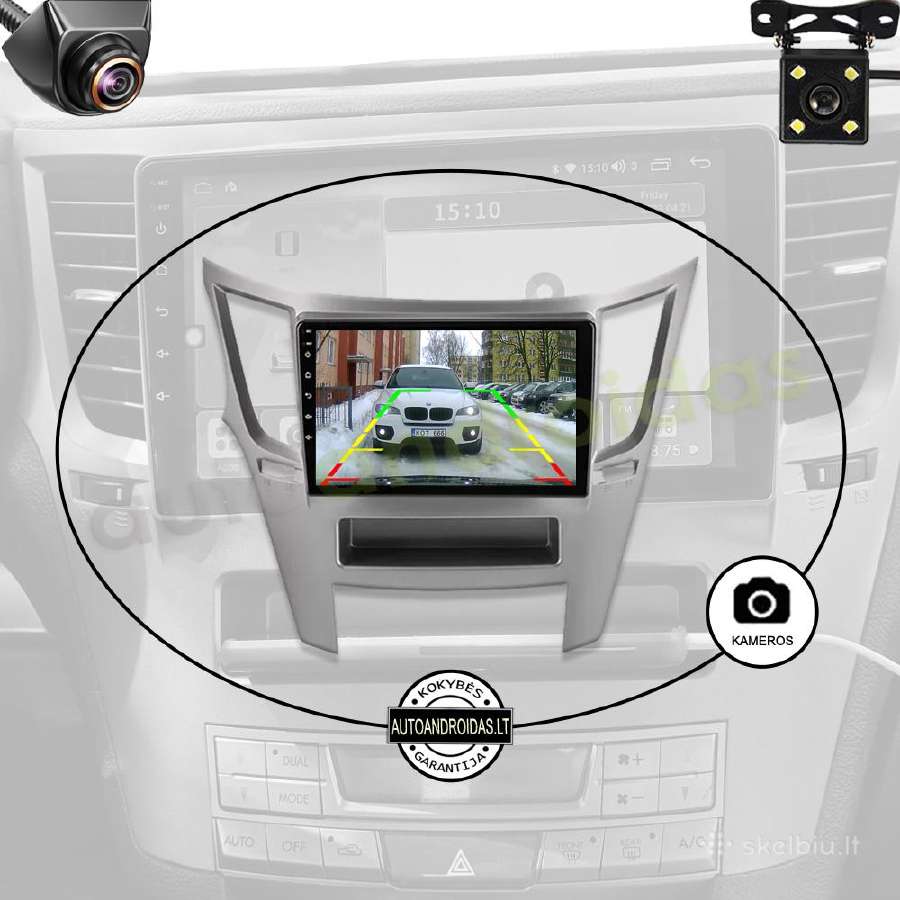 Subaru Outback 4 Legacy Impreza Android multimedia - nuotraukos Nr. 7