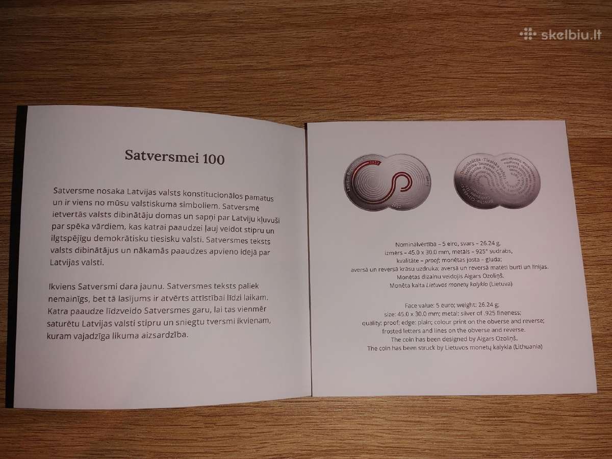 Latvija 2022m. - Satversme 100m. - nuotraukos Nr. 3