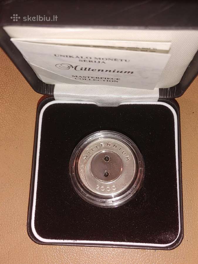 Latvija 1 Lats "Millennium" 1999 - 2000 - nuotraukos Nr. 2