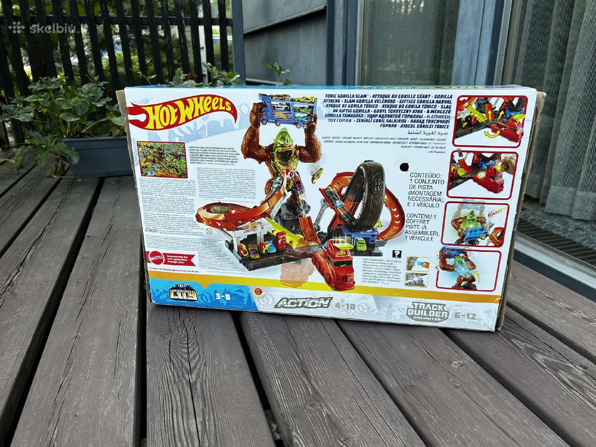 Hot Wheels Toxic Gorilla slam