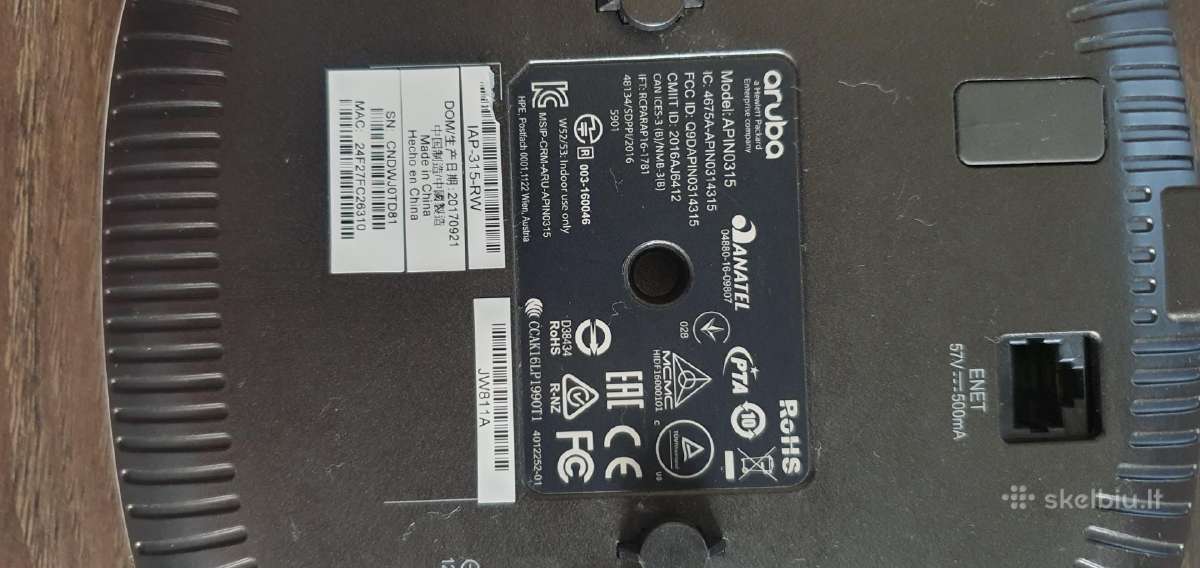 Aruba ap315 acces point prieigos taškas - nuotraukos Nr. 4