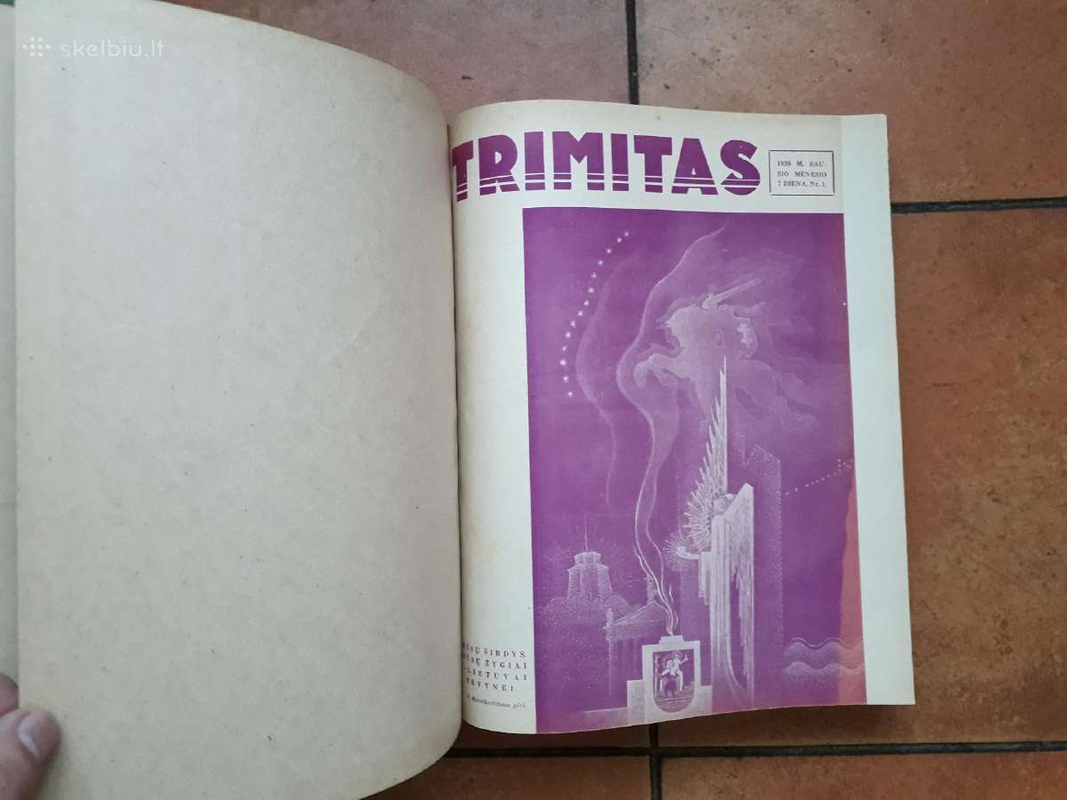 Lietuvos šaulių sąjungos žurnalai "Trimitas" 1938 - nuotraukos Nr. 4